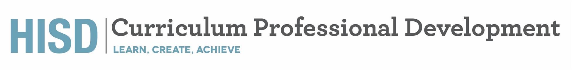 Curriculum Professional Development